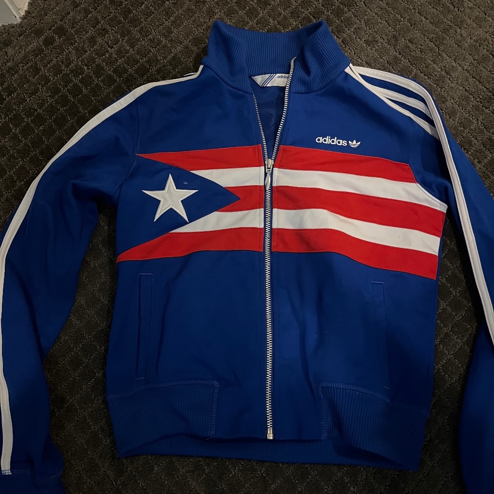 Woman’s Adidas Puerto Rico Track Jacket